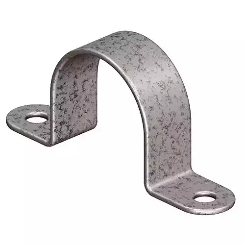 Rusty Saddle Clamp 3D model