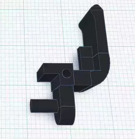 Power Rangers Dino Thunder Mezodon Megazord Upper Body Support 3D print model