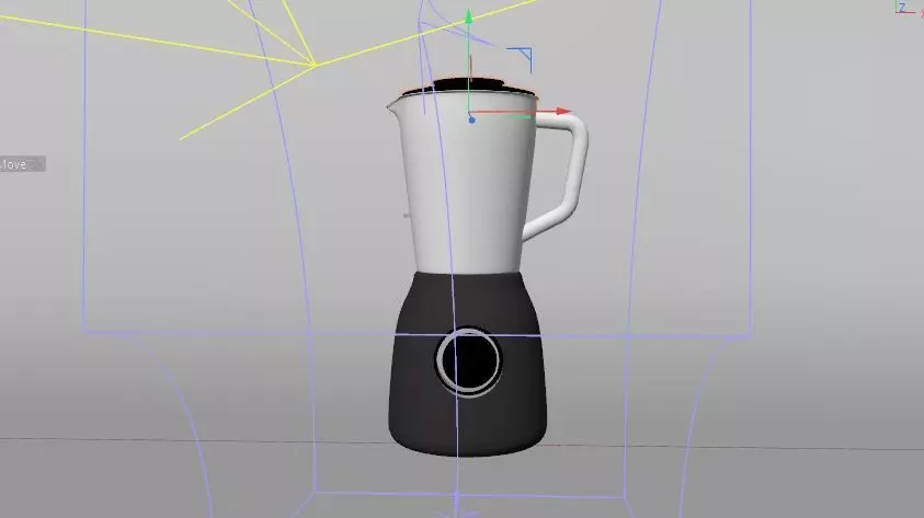 blending machine Free 3D model