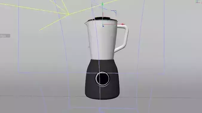 blending machine Free 3D model