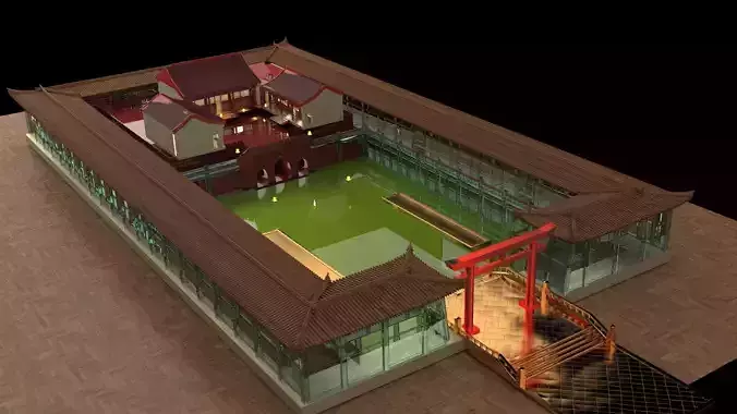 Chinese ancient house 