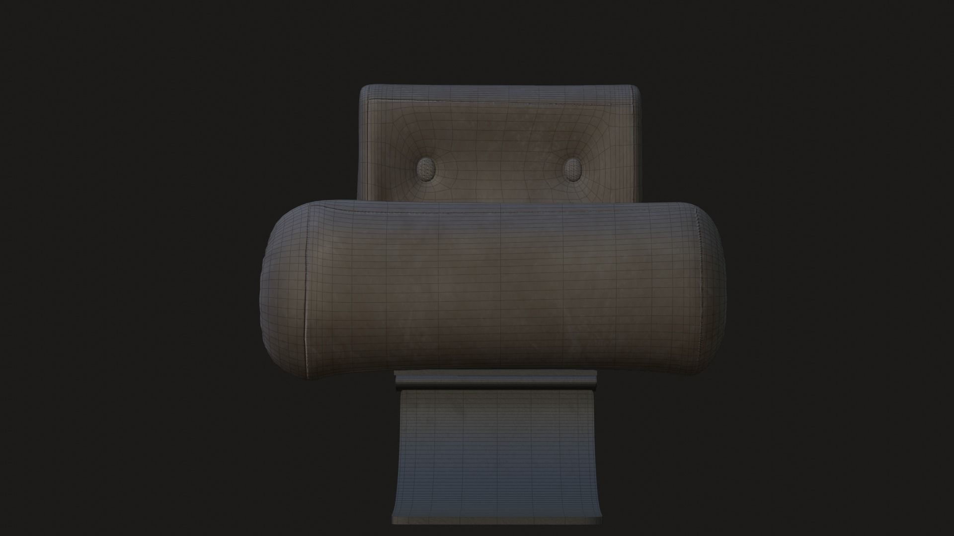 Alta Chair 3D model_4