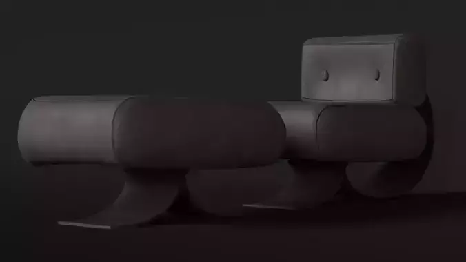 Alta Chair 3D model
