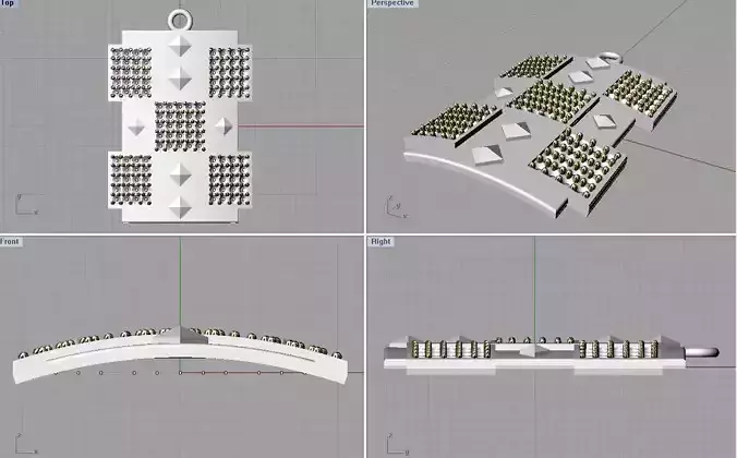 Pendal Squre 3D print model