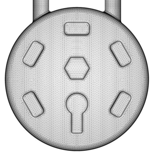 Rusty Lock 3D model_6