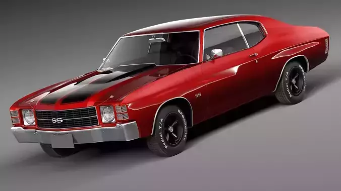 Chevrolet Chevelle 1971 3D model