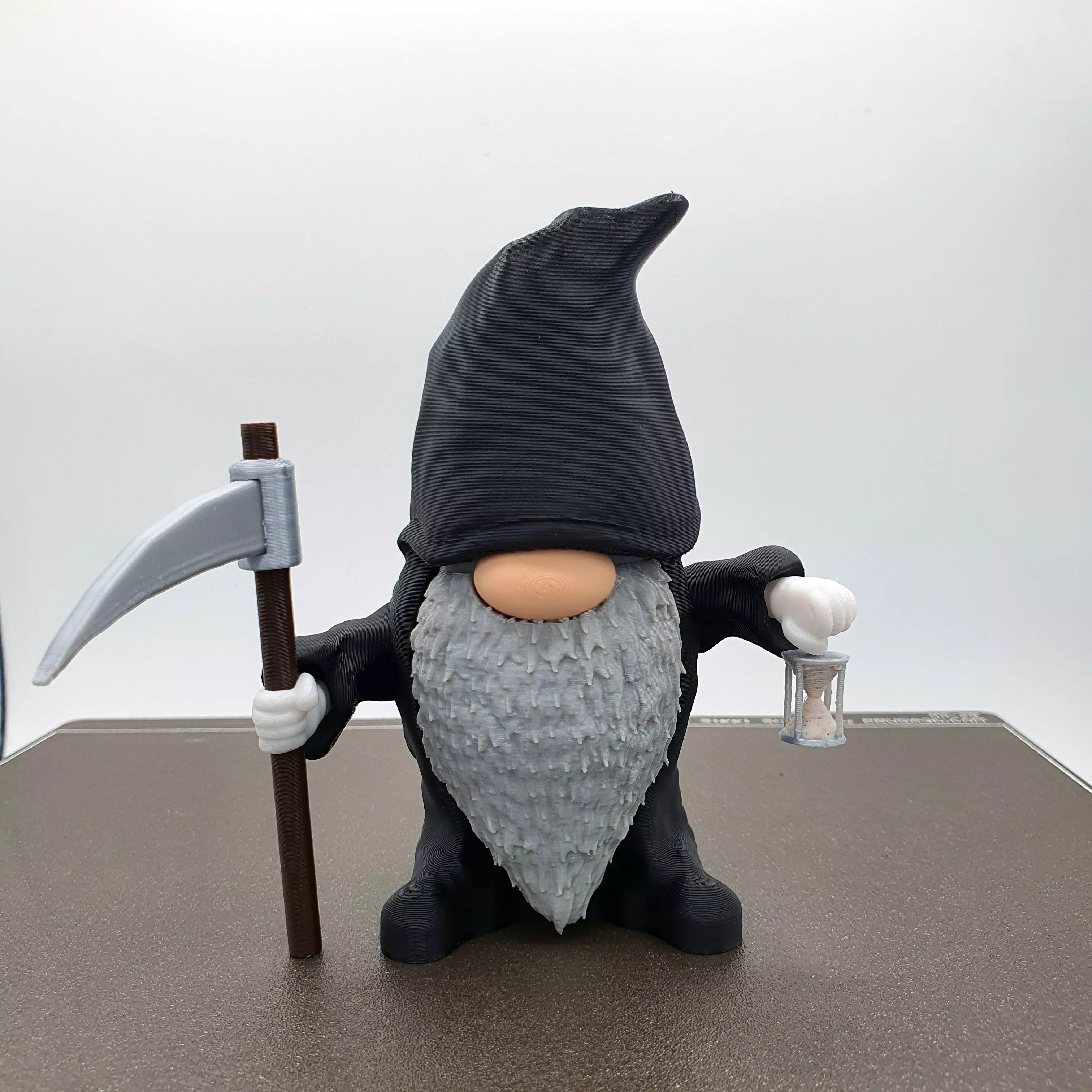 GRIM REAPER GNOME - GNOME GRIM REAPER OF TIME 3D print model