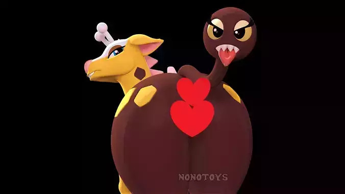 Girafarig - NSFW