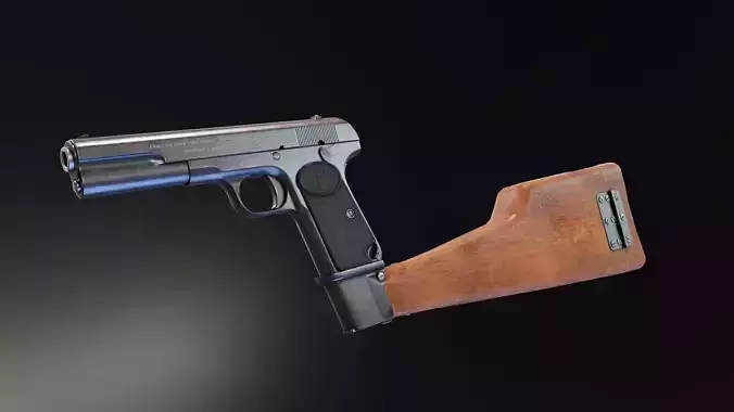 FN Model 1903 Low-poly 3D model