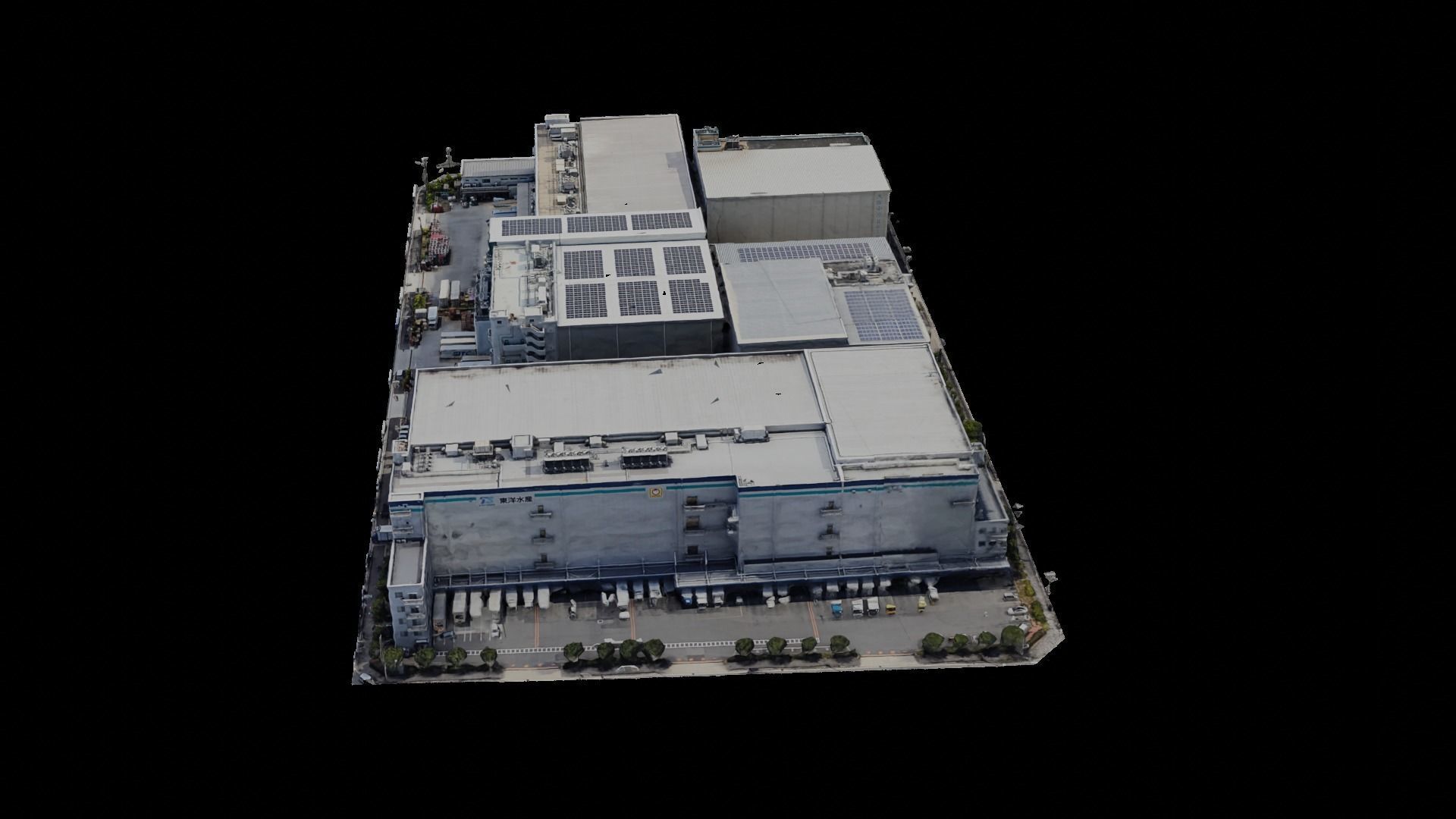 Office Building Free 3D model Free 3D model_1