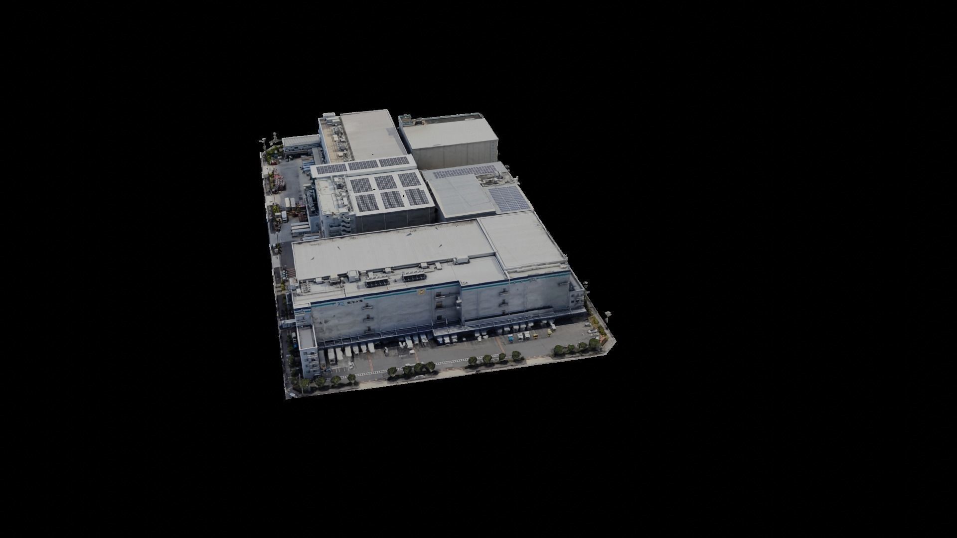 Office Building Free 3D model Free 3D model_2