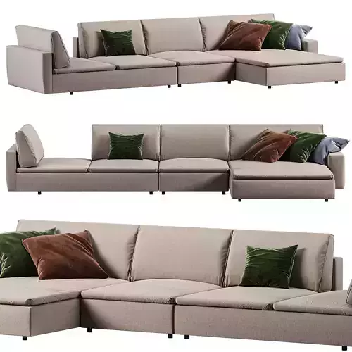 Eclectico Comfort Sofa 02 By DitreItalia
