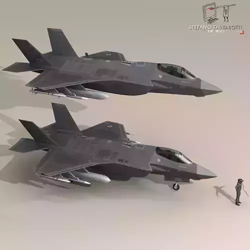 F35A - Israeli Air Force 3D model