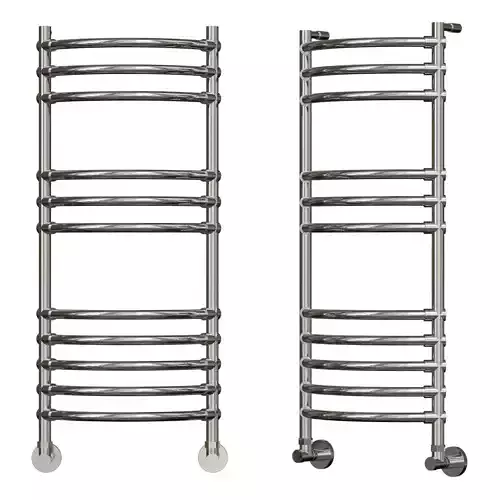 Water heated towel rail Margaroli Luna 434 11 chrome