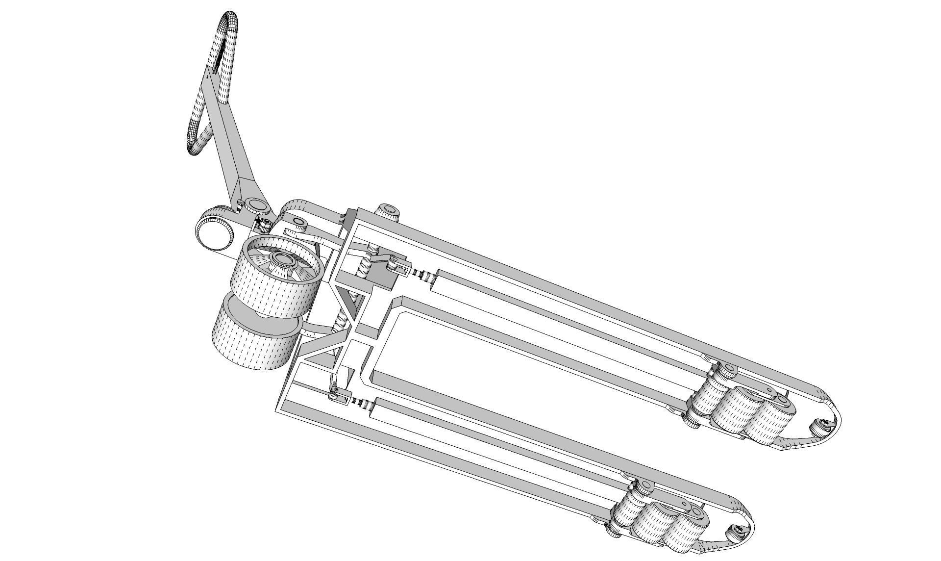 Transpallet 3D model_17