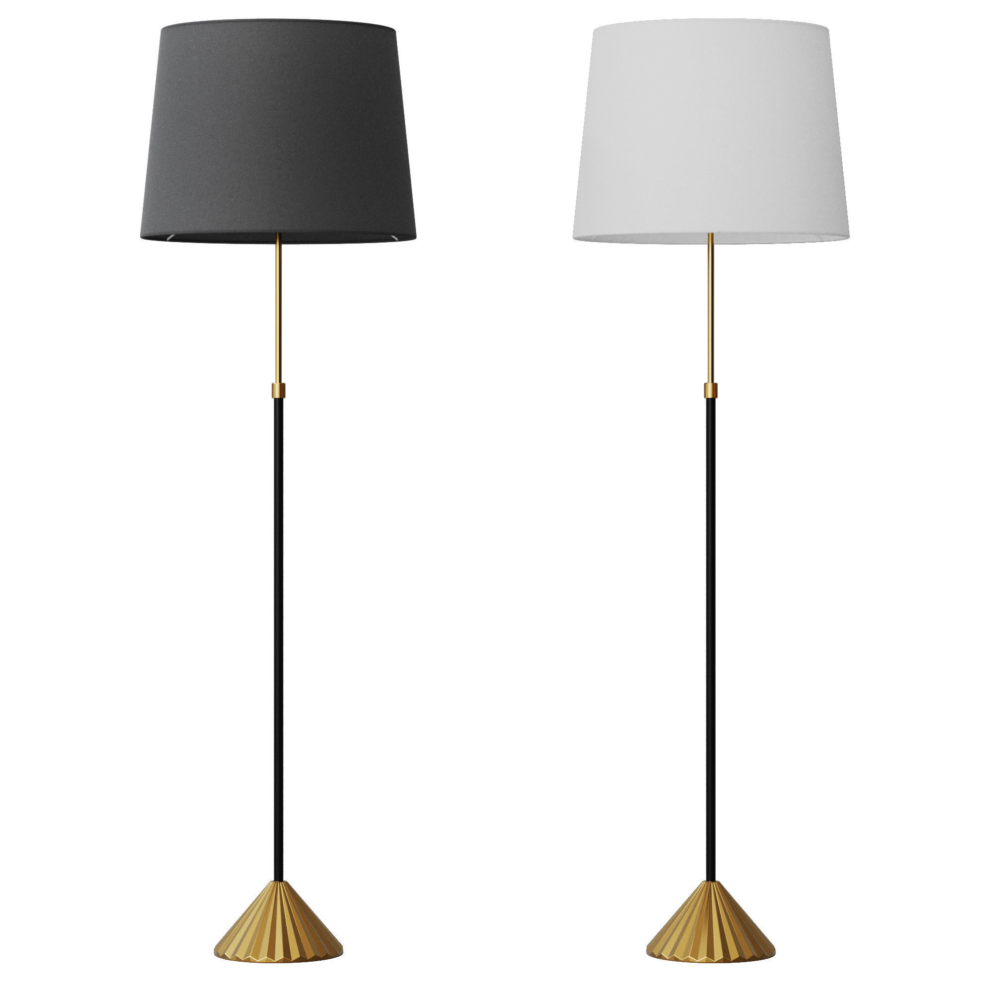 Floor lamp Louvre Home Fry 3D model_20