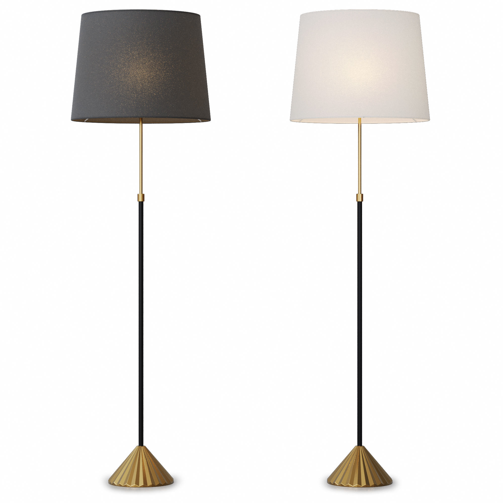 Floor lamp Louvre Home Fry 3D model_4