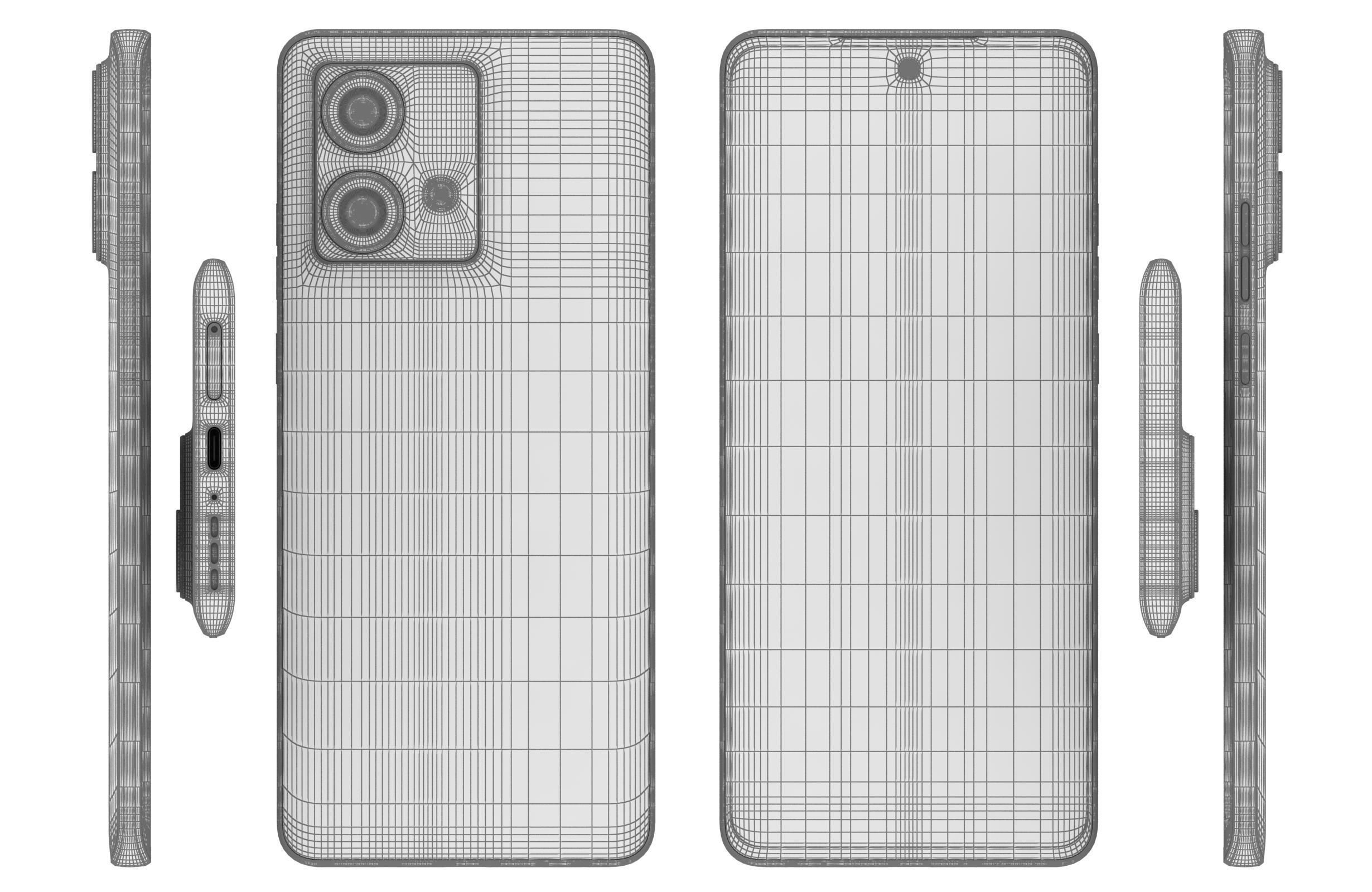 Motorola Edge 40 Neo Green 3D model_17