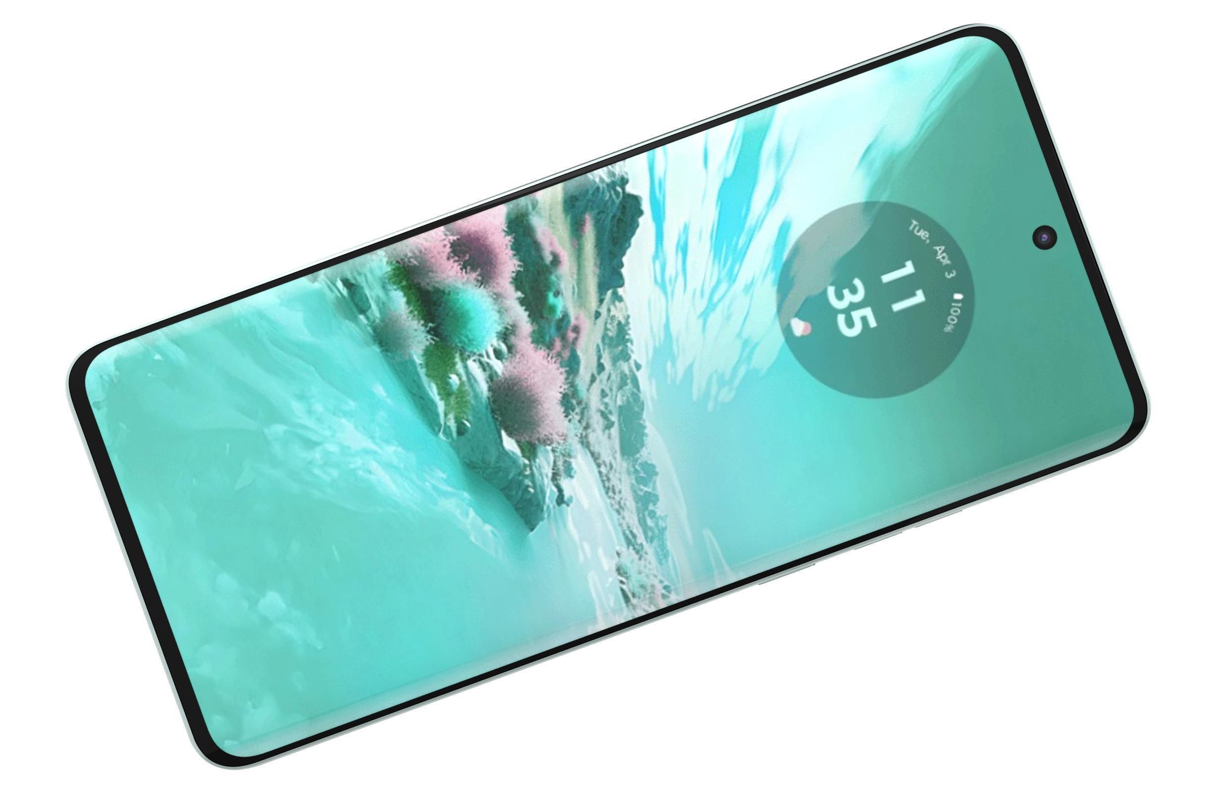 Motorola Edge 40 Neo Green 3D model_10