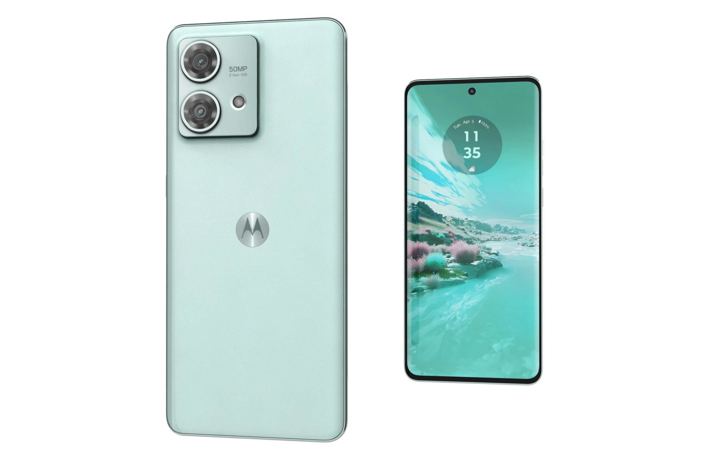 Motorola Edge 40 Neo Green 3D model_7