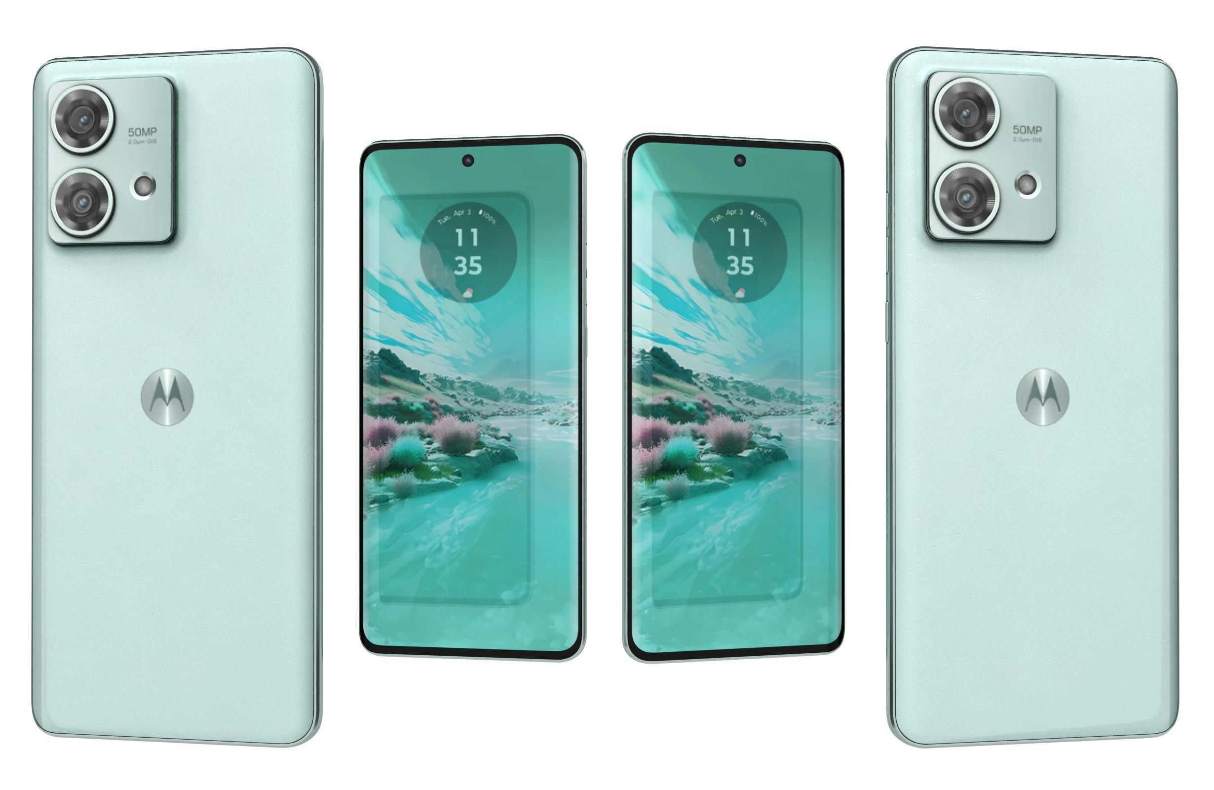 Motorola Edge 40 Neo Green 3D model_3