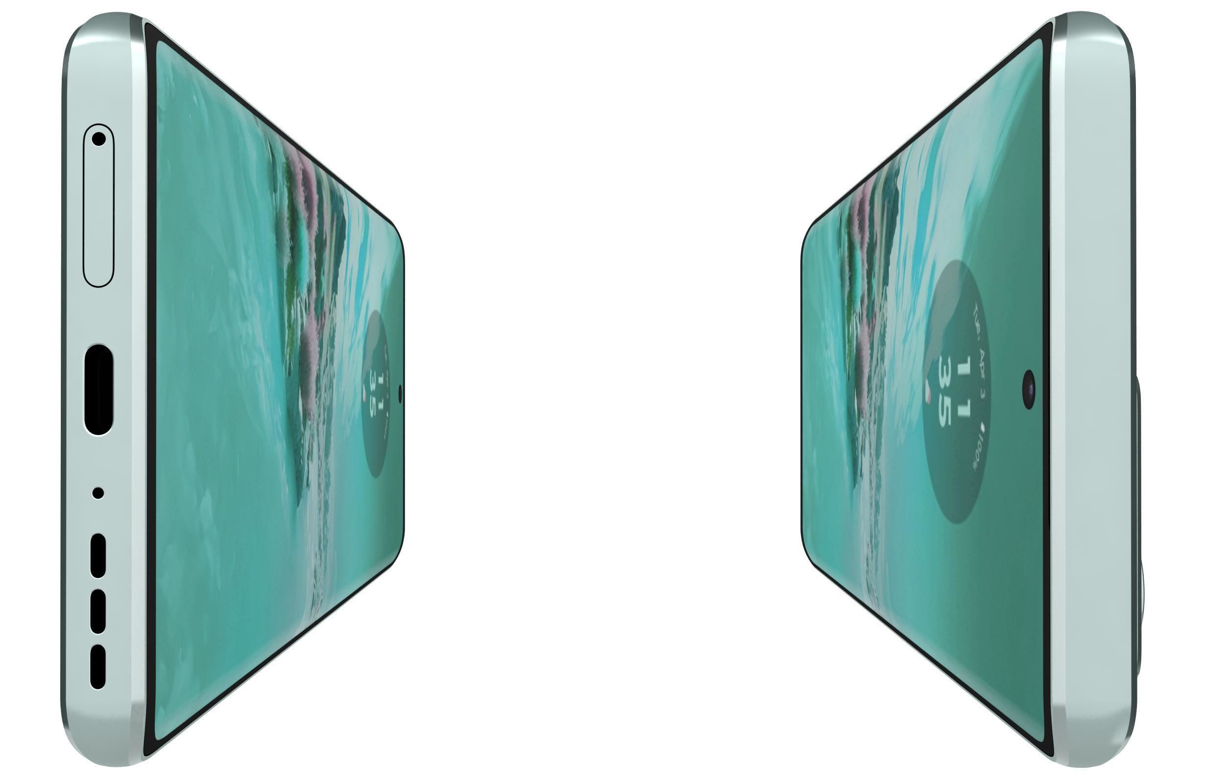 Motorola Edge 40 Neo Green 3D model_8