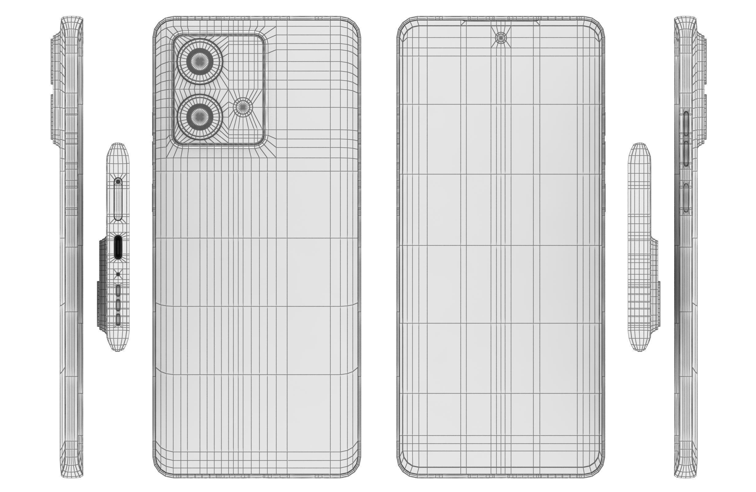 Motorola Edge 40 Neo Green 3D model_16