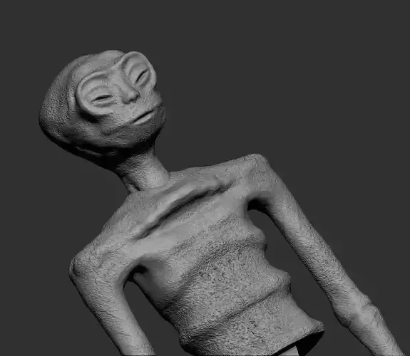 Mexican Mummified Alien 3D print model