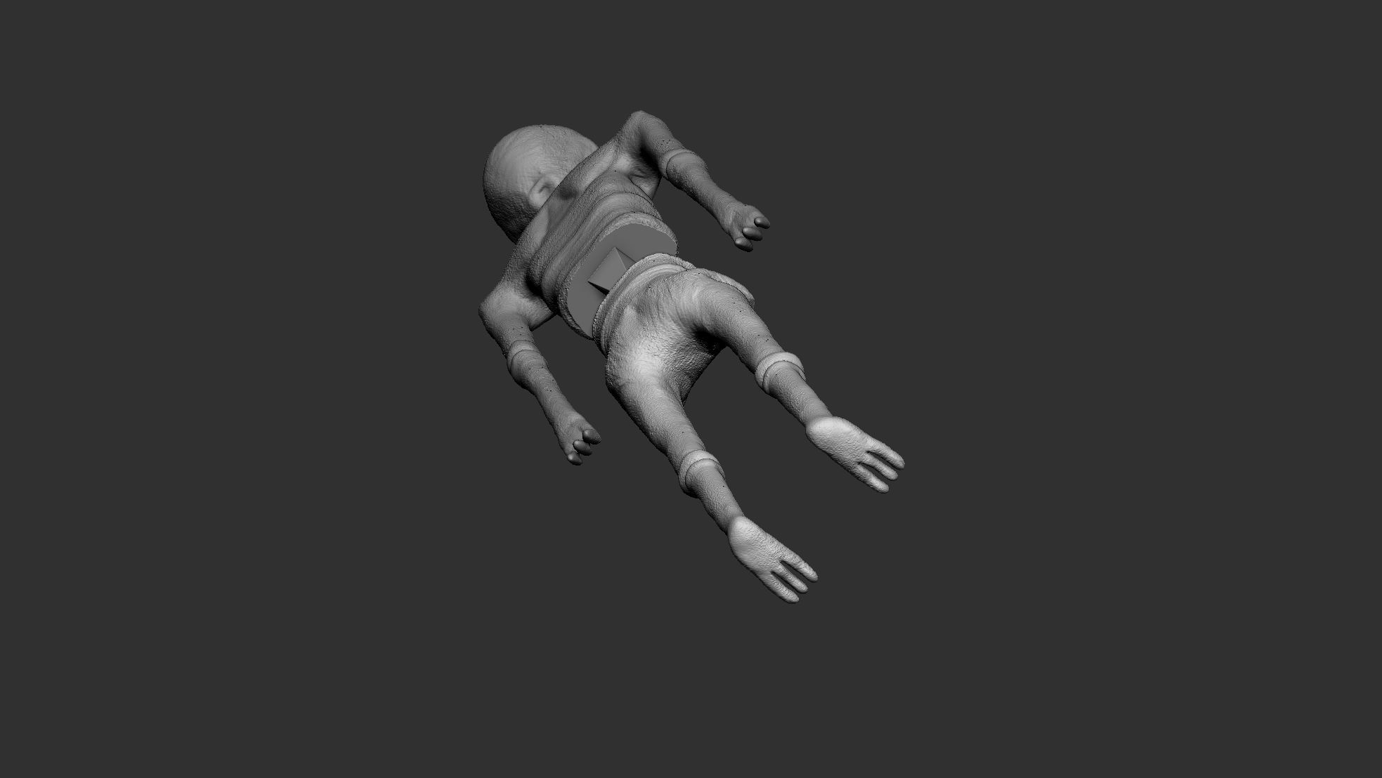 Mexican Mummified Alien 3D print model_12