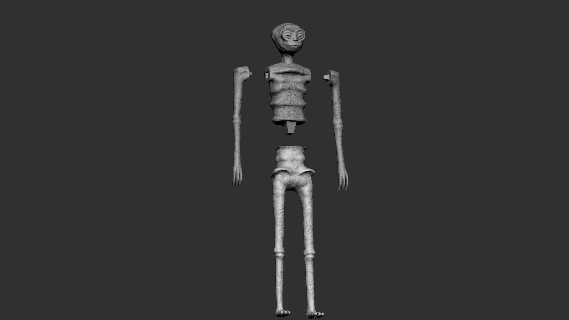 Mexican Mummified Alien 3D print model_7