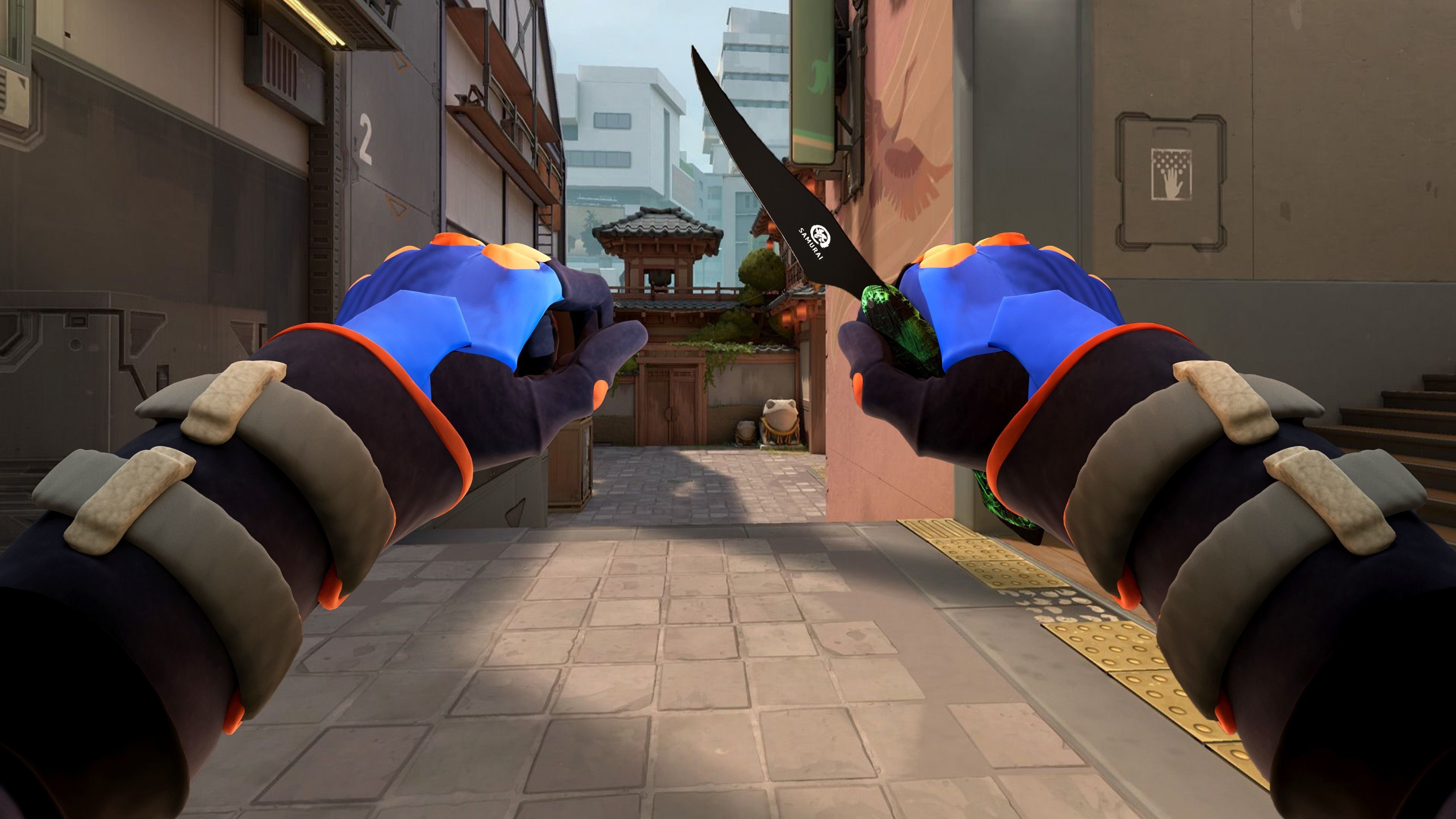 Game Ready Phantom Knife Low-poly 3D model_3