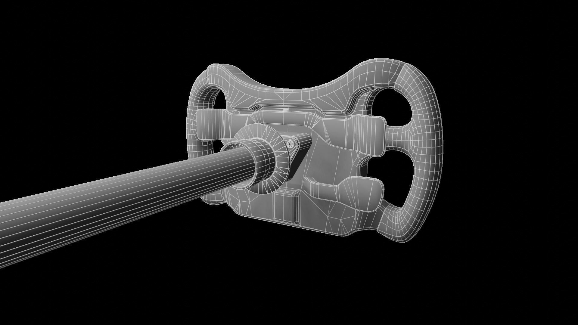 F1 2006 Steering Wheel 3D model_8