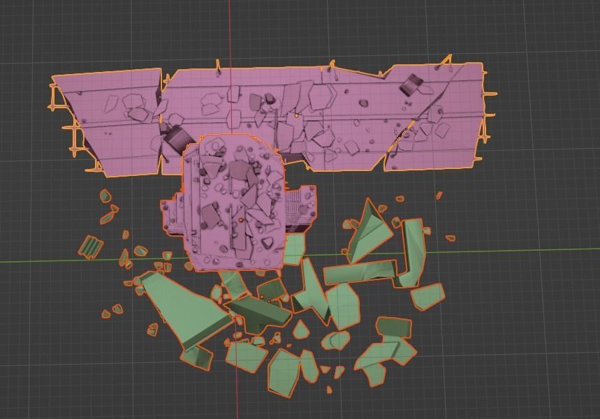 Building Free low-poly 3D model_3