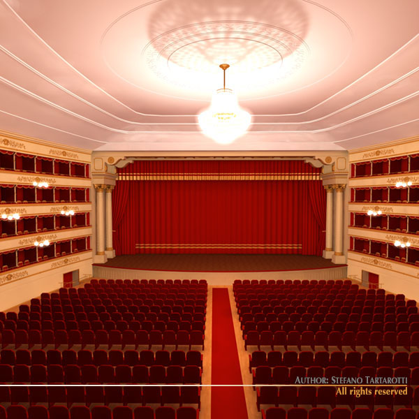 Old theatre 3D model_6