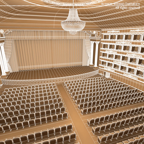 Old theatre 3D model_1
