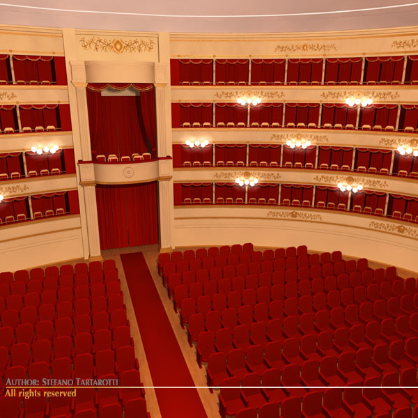 Old theatre 3D model_9