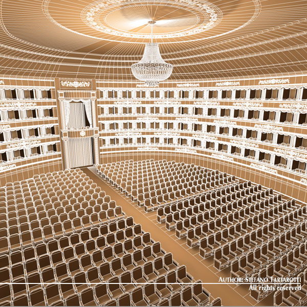 Old theatre 3D model_4