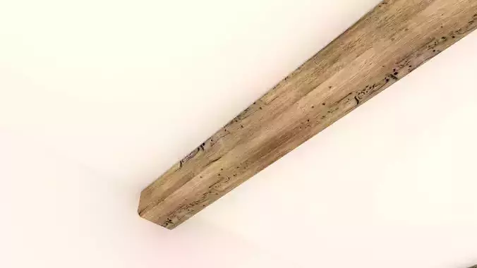 wooden ceiling beam