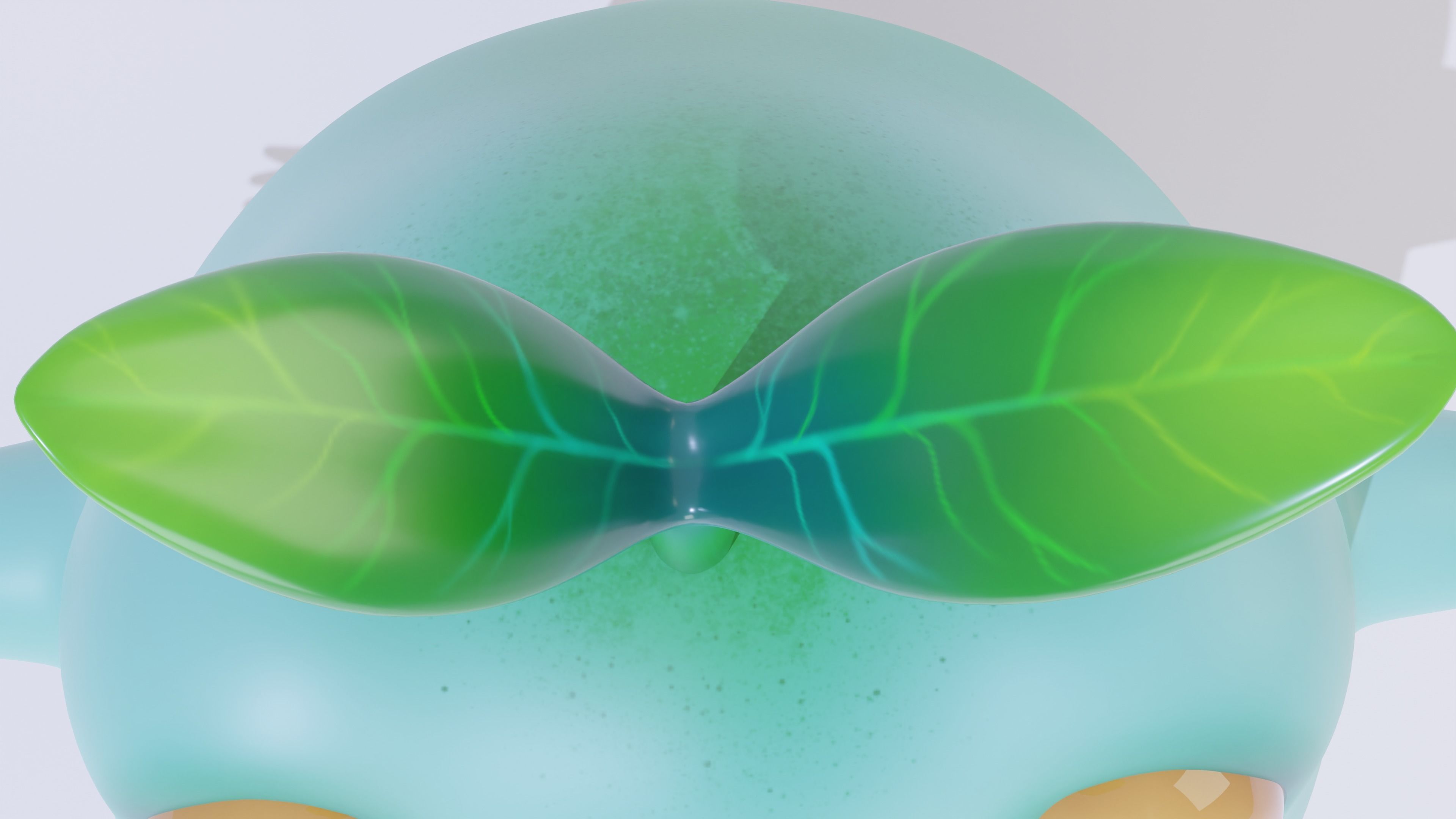 PBR Rigged Tree Frog Character Low-poly 3D model_22