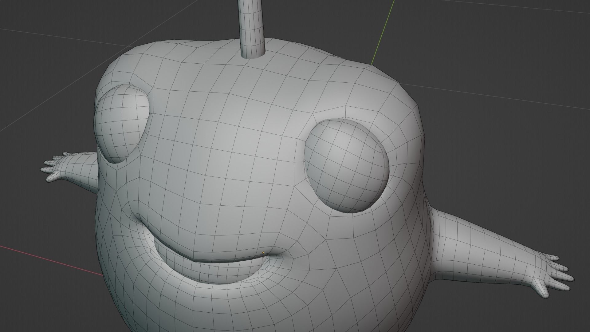 PBR Rigged Tree Frog Character Low-poly 3D model_11