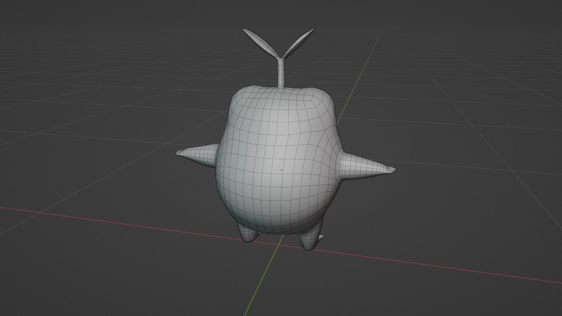 PBR Rigged Tree Frog Character Low-poly 3D model_13