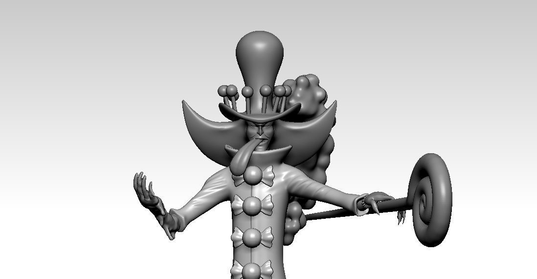 CHARLOTTE PEROSPERO - ONEPIECE - SPLIT PART - 3D PRINT 3D print model_1