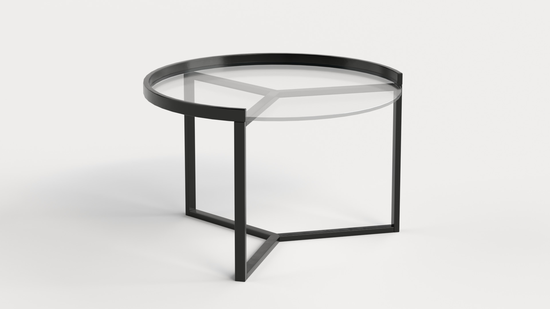Table 6 Center Table for Living Room Low-poly 3D model_1
