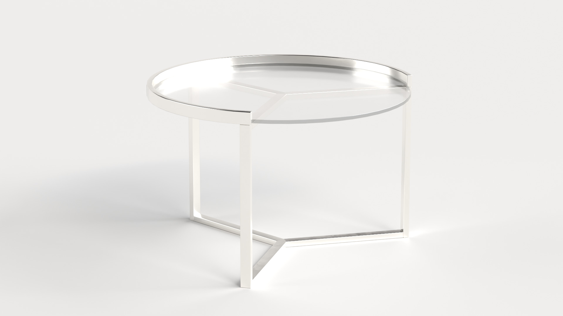 Table 6 Center Table for Living Room Low-poly 3D model_2