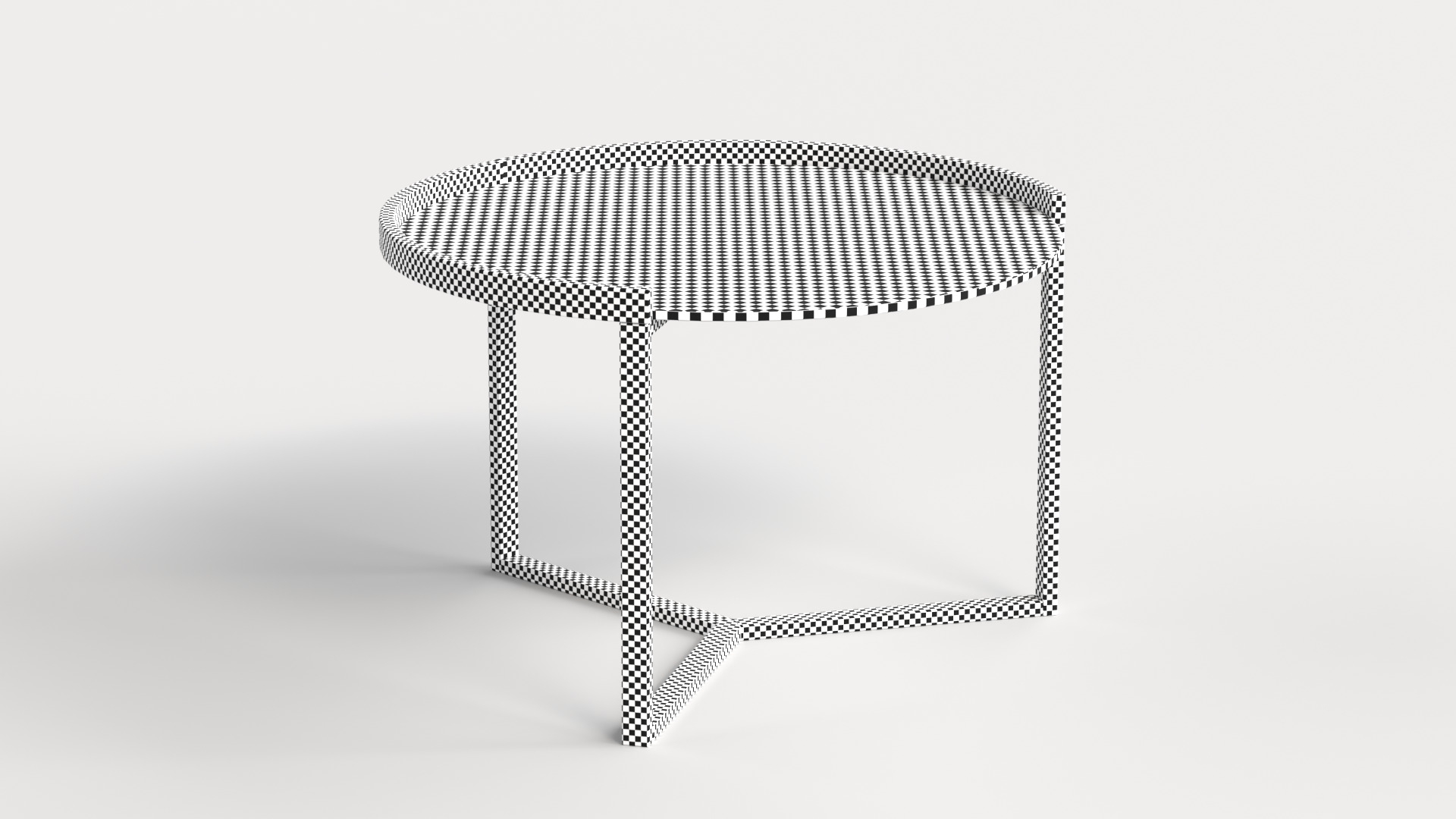 Table 6 Center Table for Living Room Low-poly 3D model_5