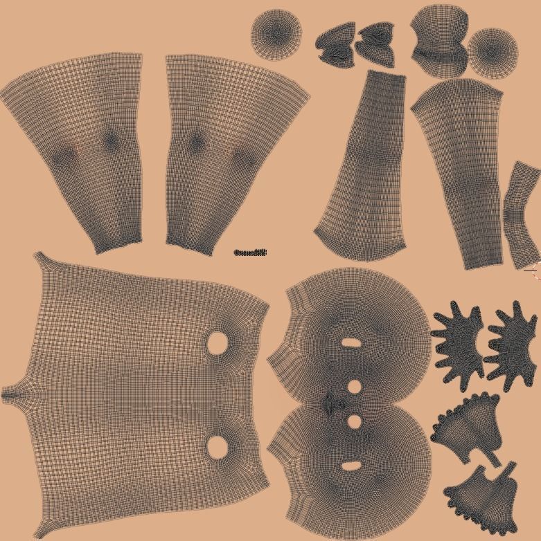 cartoon boy 3D model_23