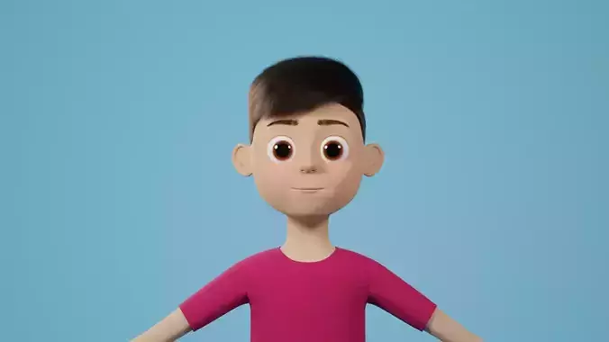 cartoon boy