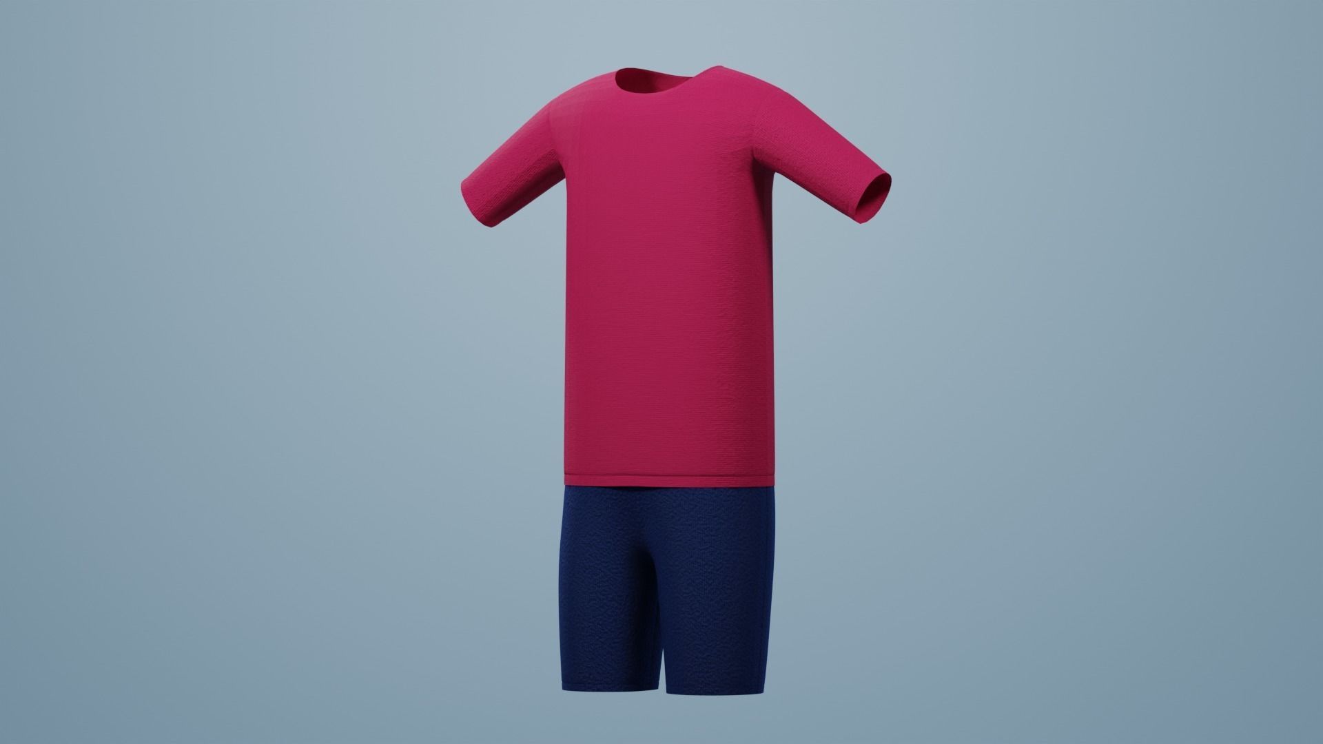 cartoon boy 3D model_11