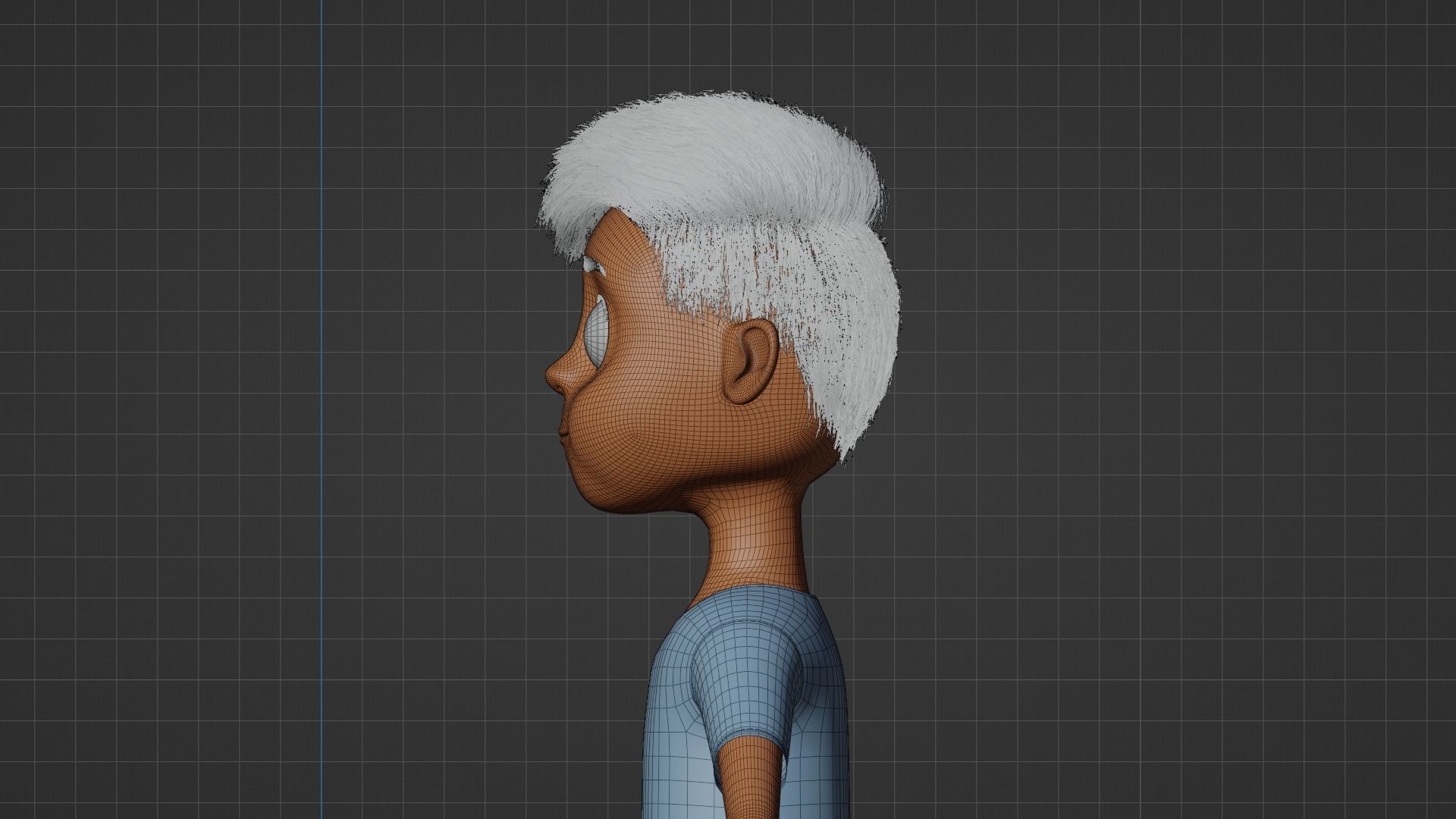 cartoon boy 3D model_18