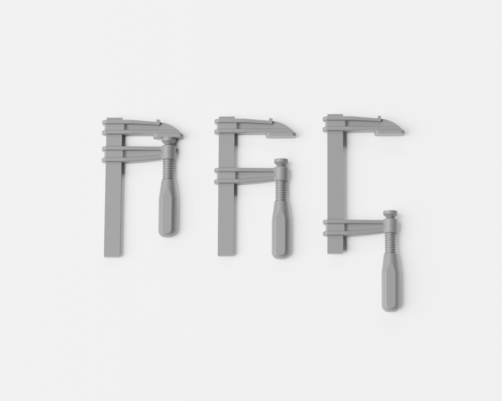 Workshop Tools Pack - 28 tools and toolbox 1-35 3D print model_6